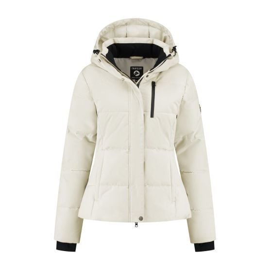 Travelin' Ulrike Zand dames puffer jas