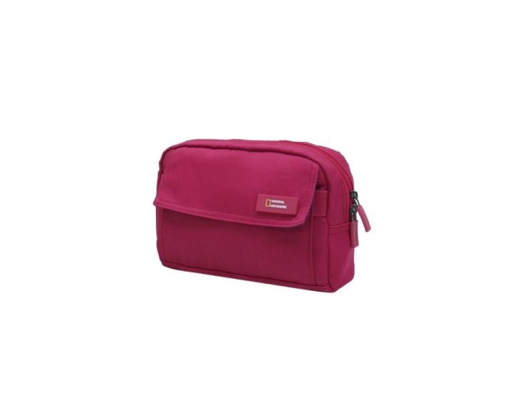 NatGeo Academy cosmetic pouch Toilettas Fuchsia