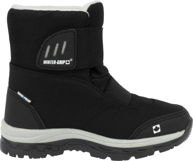 Winter-grip Snow Diver snowboots Jr - Zwart