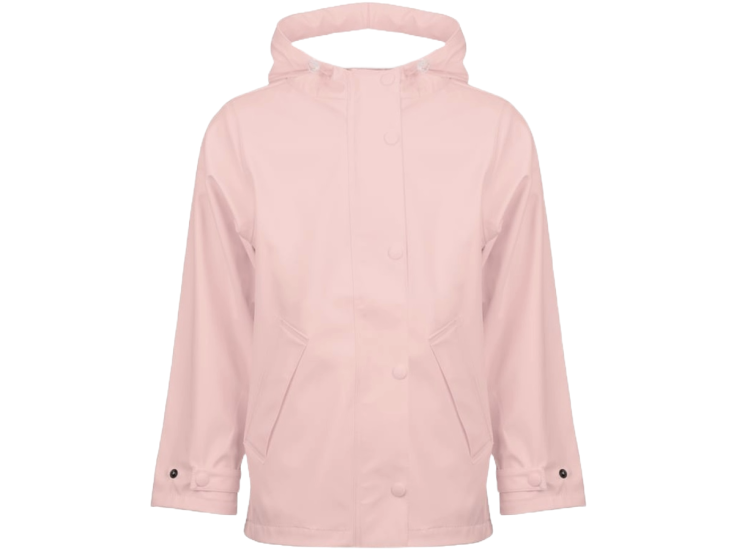 Ralka Sprinkle kinder regenjas junior - Licht roze/Wit