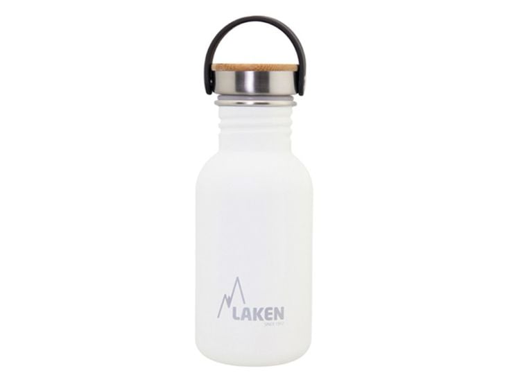 Laken Basic Bamboo 500ml drinkfles - White