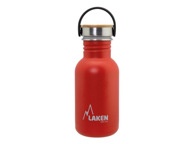 Laken Basic Bamboo 500ml drinkfles - Red