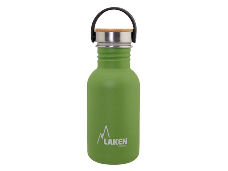 Laken Basic Bamboo 500ml drinkfles - Green