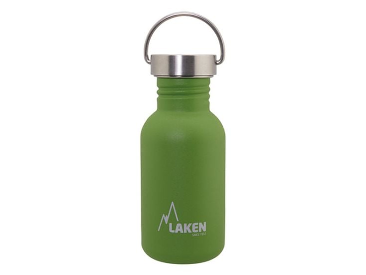 Laken Basic Steel 500ml drinkfles - Green