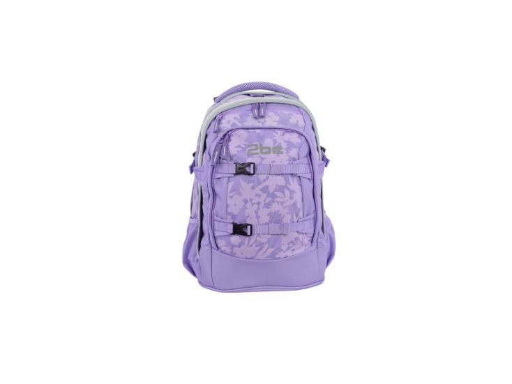 2be School Backpack Rugzak Lilac