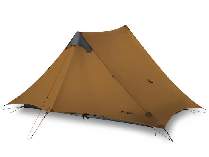 3F UL GEAR Lanshan tent - 2 persoons - 3 seizoenen - Brown