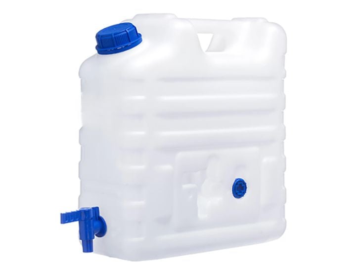 TCP 17 liter water jerrycan met kunststof tapkraan