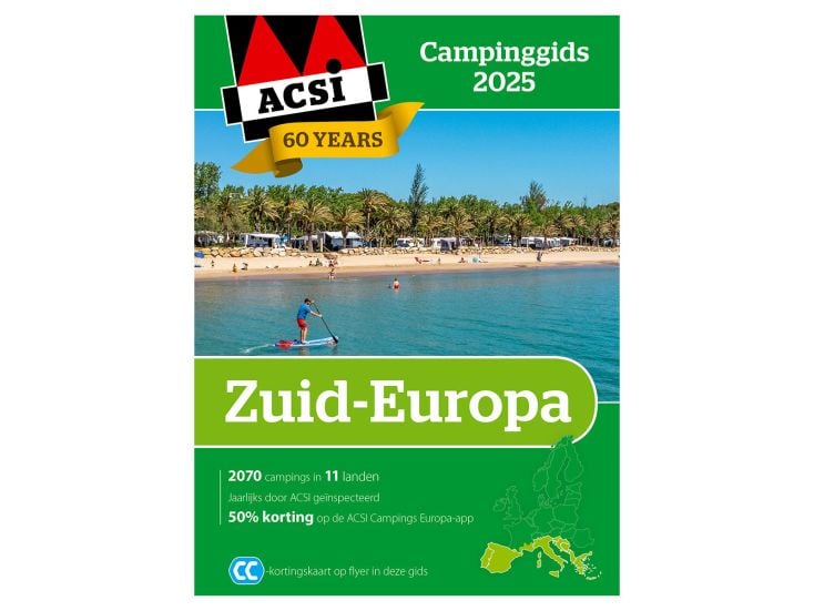 ACSI 2025 Zuid-Europa campinggids