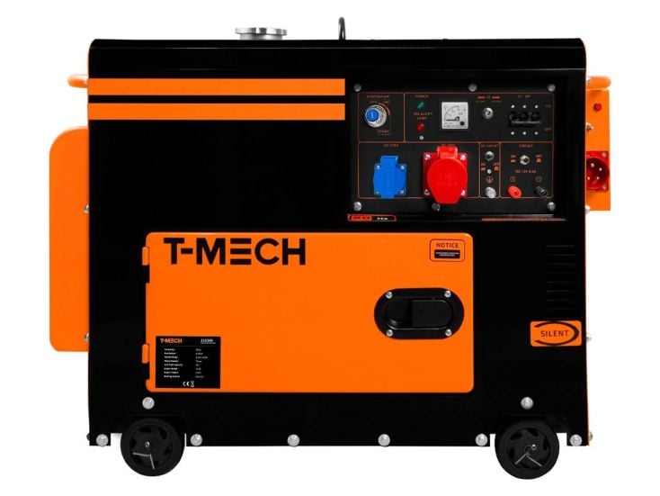 T-Mech 6000 watt diesel generator