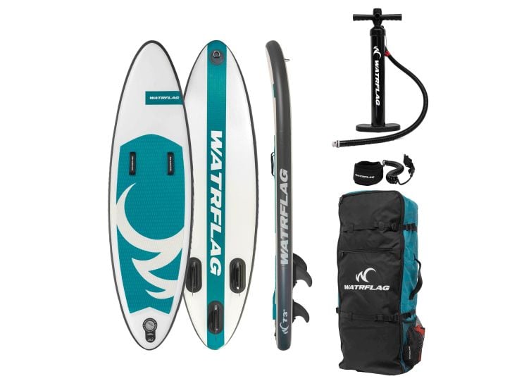 Watrflag Wave Rider 7'3" Opblaasbaar SUP-Wave-Body Board SET