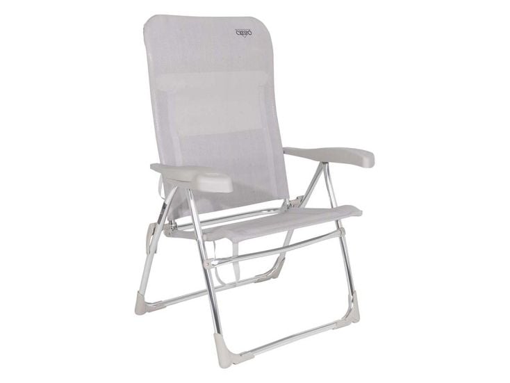 Crespo AL-206 Light Grey strandstoel