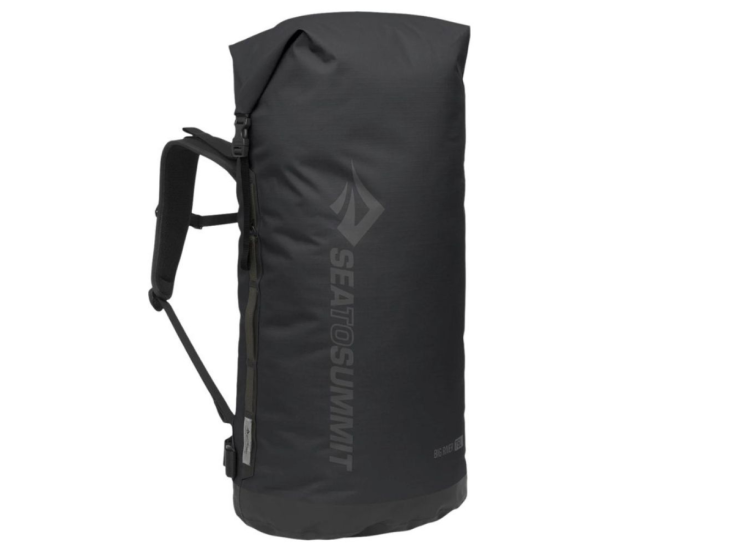 Sea to Summit Big River Dry 75L Rugzak - Zwart