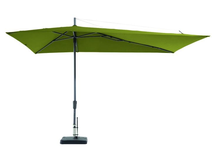 Madison Asymetriq Sideway 360 x 220 cm parasol - Sage green