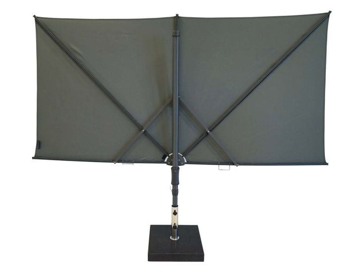 Madison Sun Square 125 x 250 cm parasol - Grey