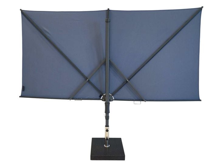 Madison Sun Square 125 x 250 cm parasol - Safier blue