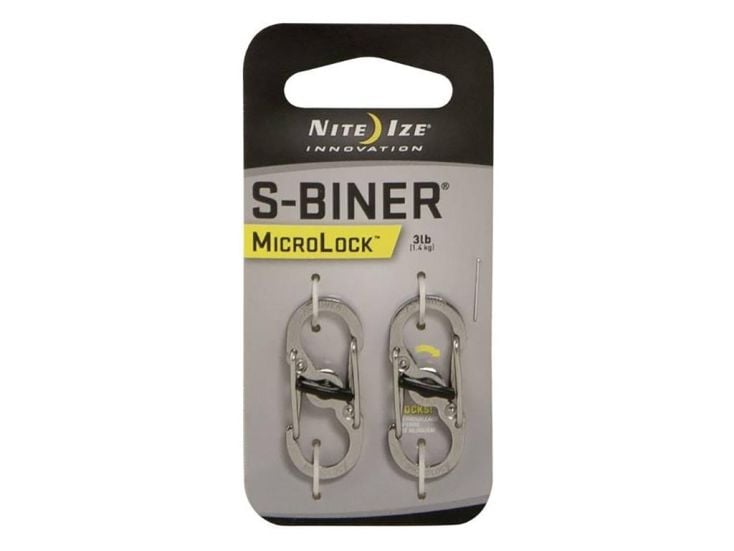 Nite Ize S-Biner Microlock karabijnhaak