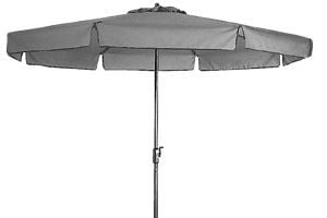 Outdoor Feelings Senna 300 cm parasol - Grey