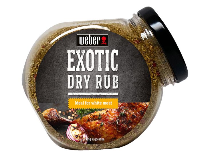 Weber Exotic Dry barbecue rub