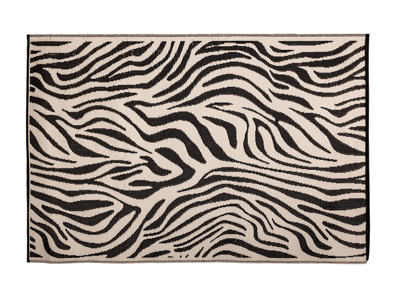 Esschert Design - Tuintapijt zebra - buitenkleed - 150 x 243 cm