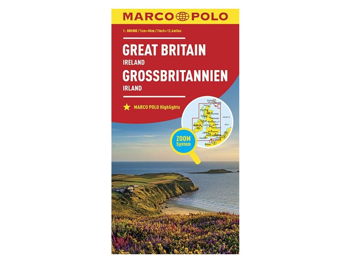 Marco Polo Groot Brittannië/Ierland wegenkaart