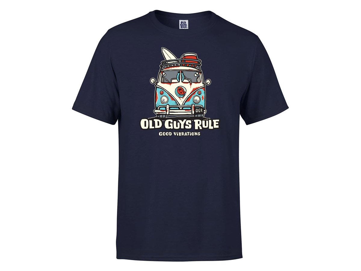 Old Guys Rule Good Vibrations III T-shirt