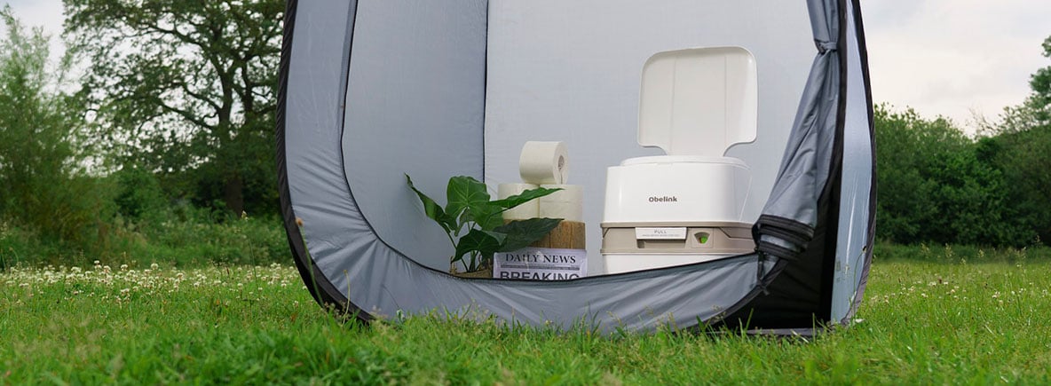 Obelink Sani Travel draagbaar campingtoilet