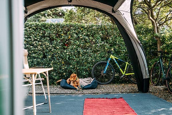 Een kijkje in de caravan van Ariel en Michel