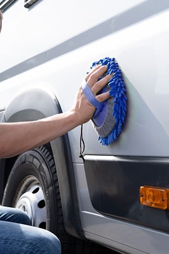 camper wassen