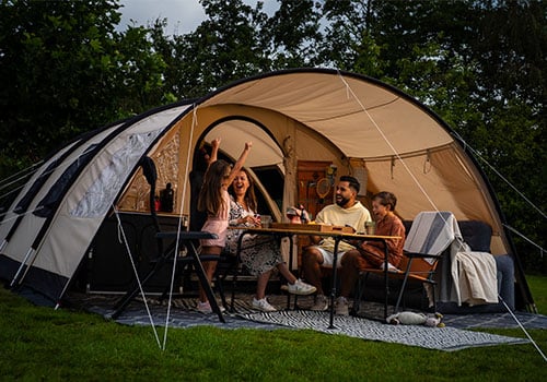 Obelink familia tent gezin lang opblijven