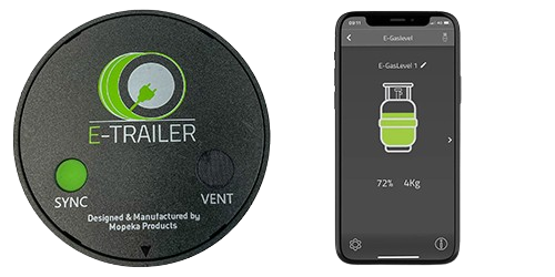 E-Trailer E-Gaslevel gasniveauindicator